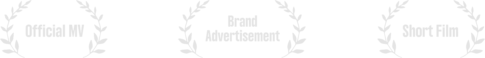 Official MV · Brand Advertisement · Short Film 부문 수상