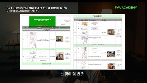 프리프로덕션의 현실: 촬영 전, 반드시 결정해야 강의 화면 3