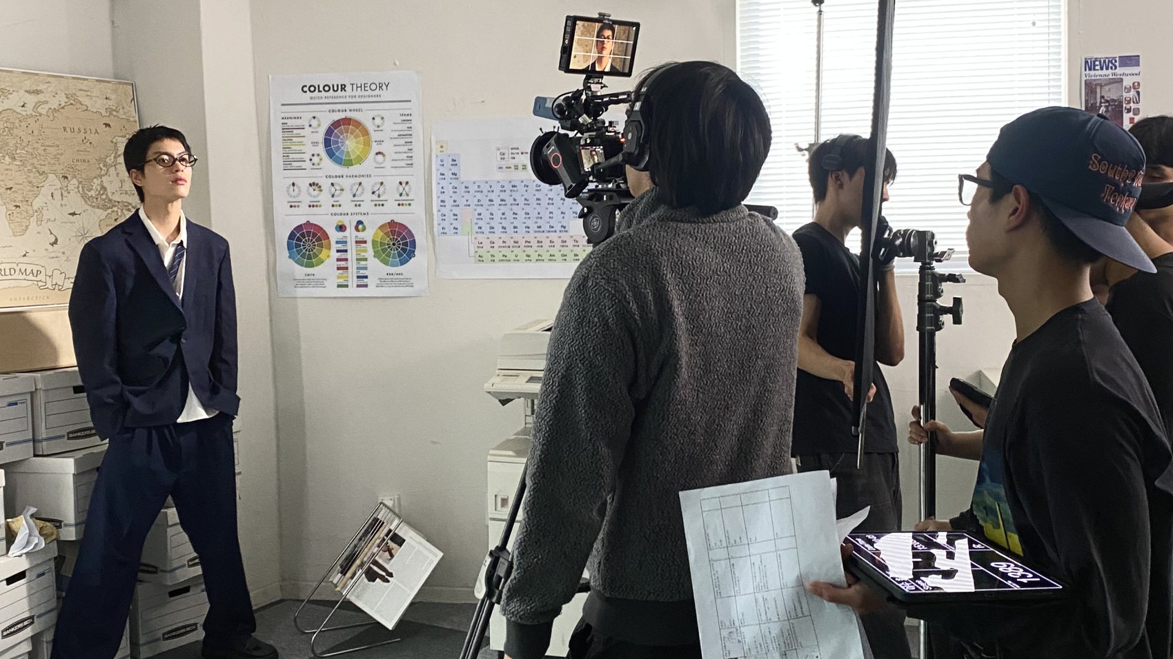 수강생 작품 촬영 비하인드